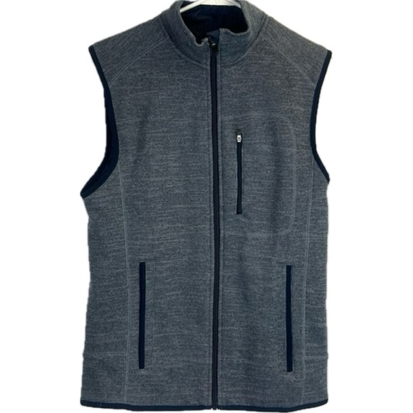Johnnie-O Men’s West Coast Prep Surfer Full-Zip Vest - Picture 1 of 10
